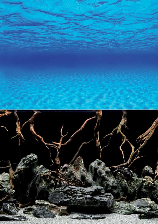 Wave Double Background Mystic Blister, 60 X 150 cm