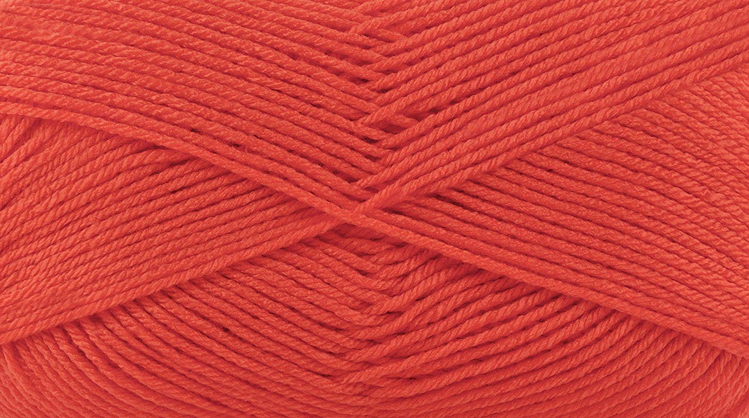 Gründl “Happy Uni”, 10x balls of 100 g knitting yarn, 100% acrylic, 40 cm x 39 cm x 9 cm, 100% Polyacrylic, Orange, 40 x 39 x 9 cm - Image 2