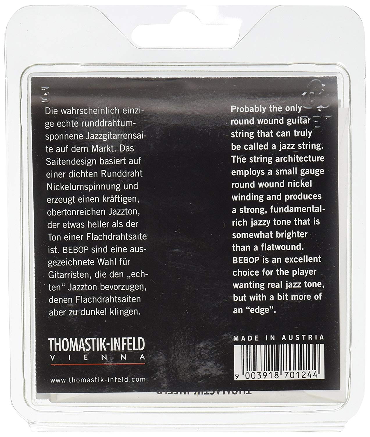Thomastik Jazz BeBop Series, 11-47/12-50/13-53/14-55, 14-55, natural - Image 2