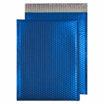 Blake Purely Packaging C3 450 x 324 mm Matt Metallic Padded Bubble Envelopes Peel & Seal (MTVB450) Victory Blue - Pack of 50