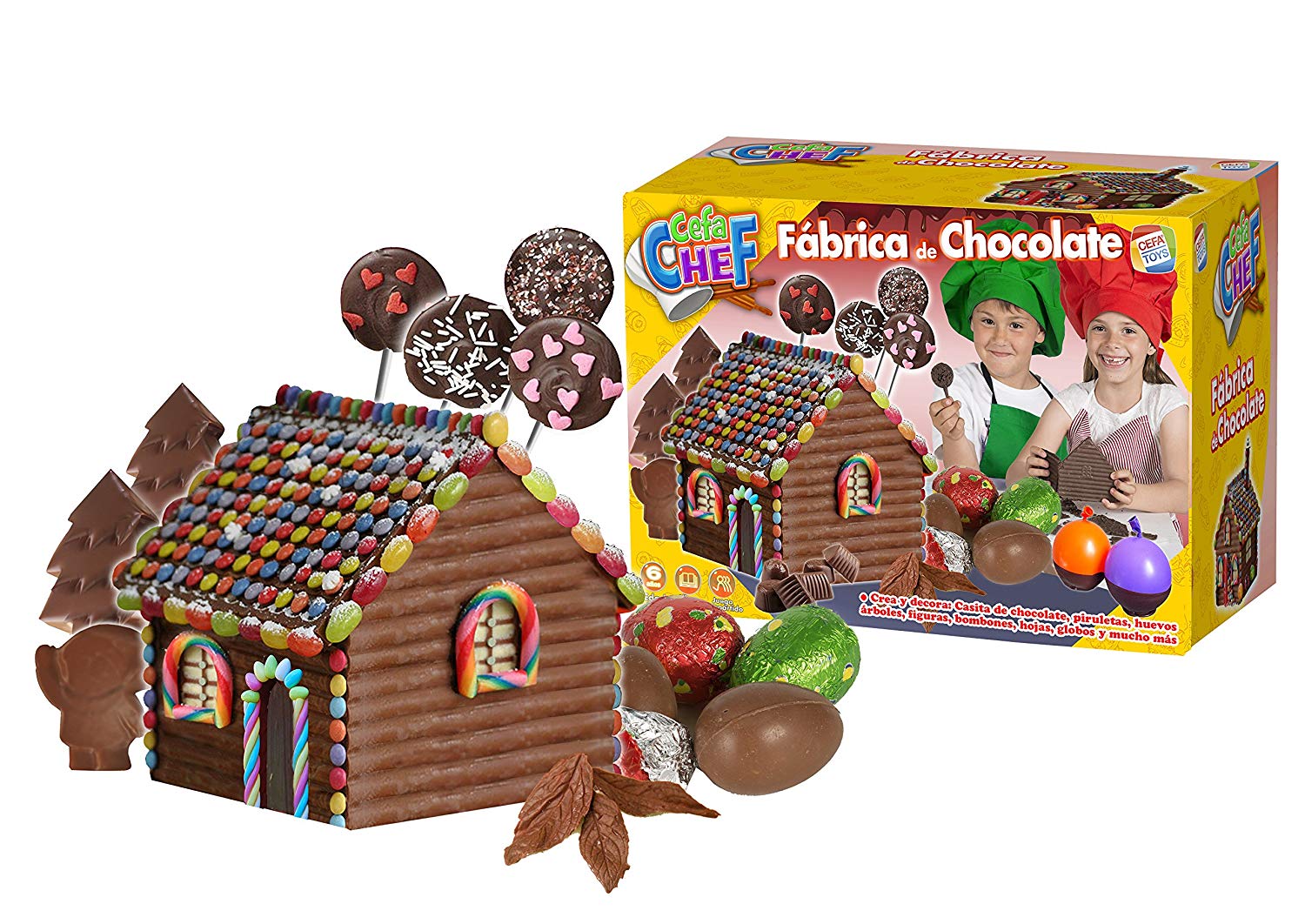 Cefa Chef - Biscuits and Chocolates, Game For Cooking Chocolate factory Sin tañosllaños, Multicoloured