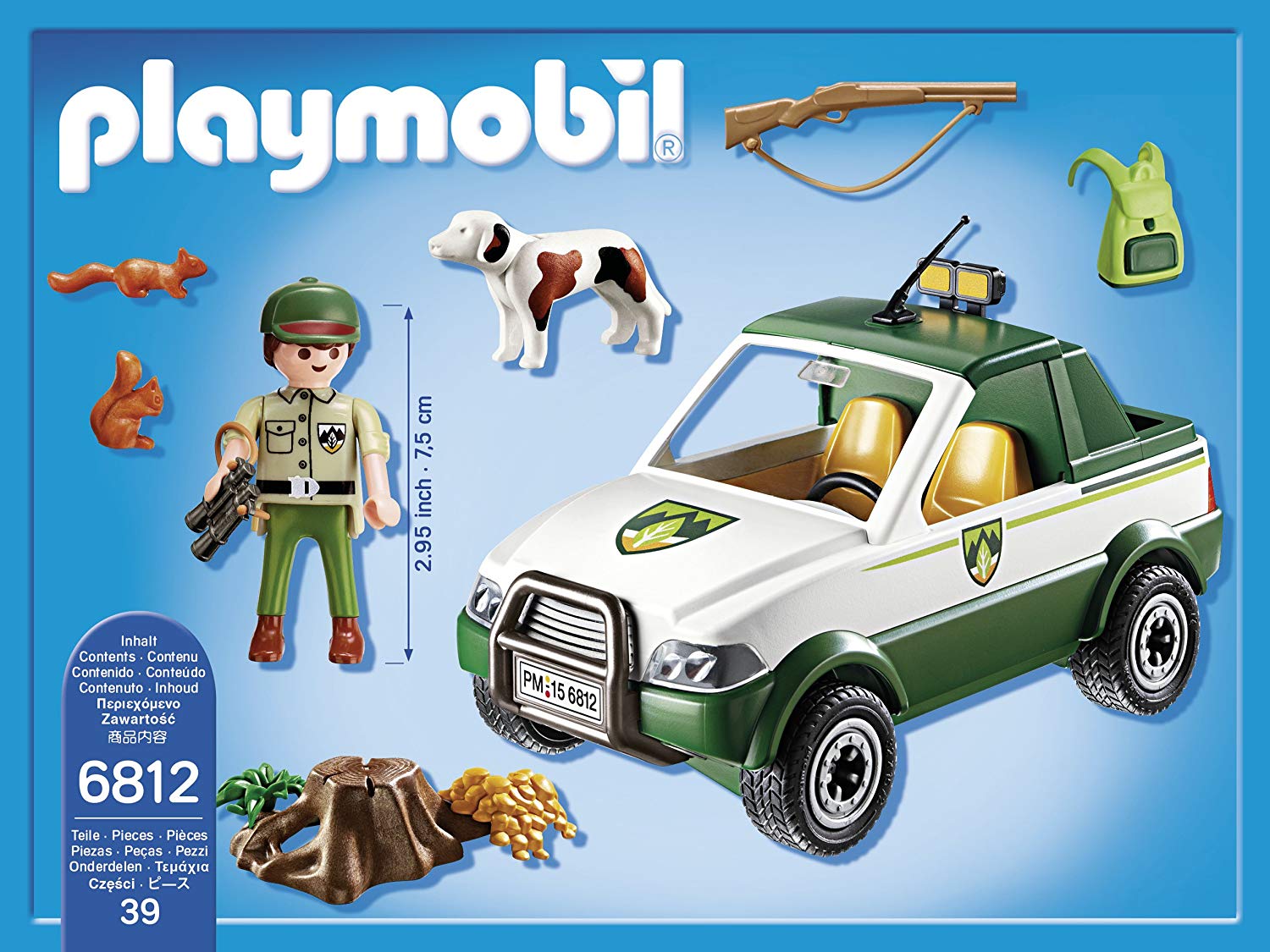 Playmobil 6812 Country Forest Pick Up Truck, Fun Imaginative Role-Play, PlaySets Suitable for Children Ages 4+ - Image 2