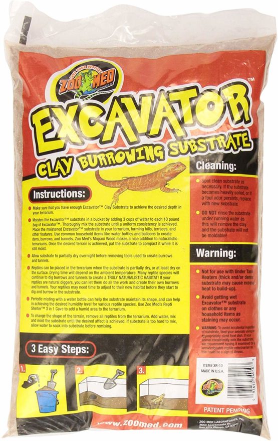 zoomed Zoo Med XR-10 Excavator Clay Substrate, 4.5 Kg - Image 2