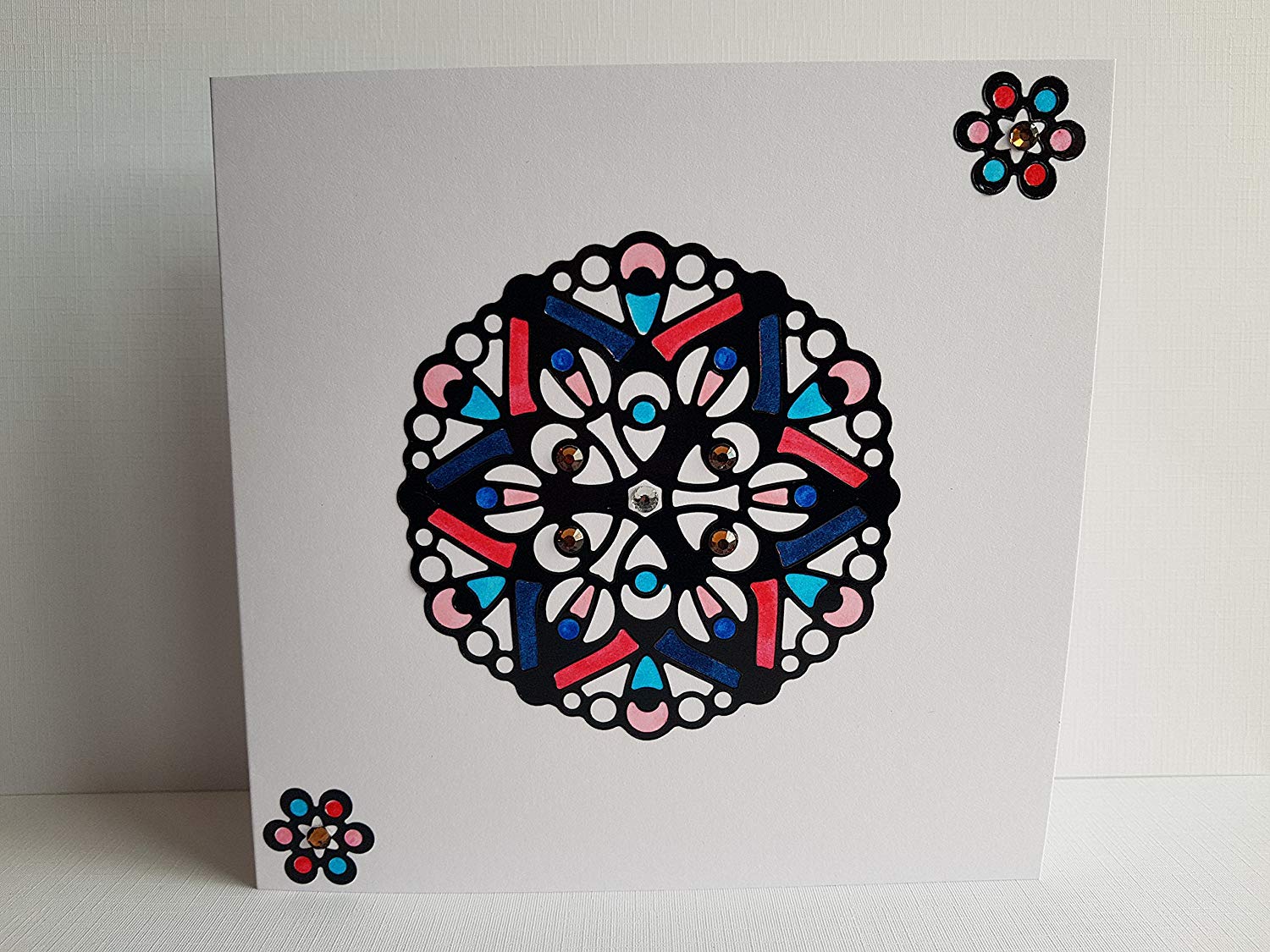 Creative Products Prismatic Christmas Borders Craft Stickers, Stickers, Multi-Colour, 23 x 10 x 1 cm, Glossy Black - Image 2
