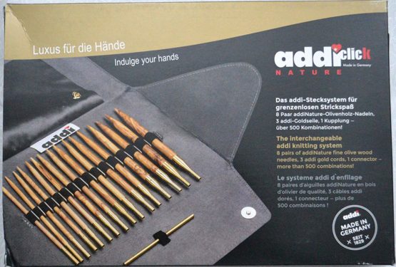 Addi Click Set - Olivewood