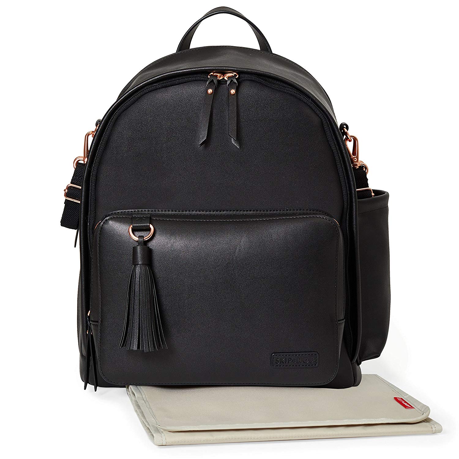 Skip Hop 200251 Greenwich Simply Chic Wickelrucksack, schwarz, 2 Stück (1er Pack) - Image 3