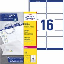 Avery L7162-100 - QuickPEEL Address Label 99x34mm L7162-100 (1600Labels)
