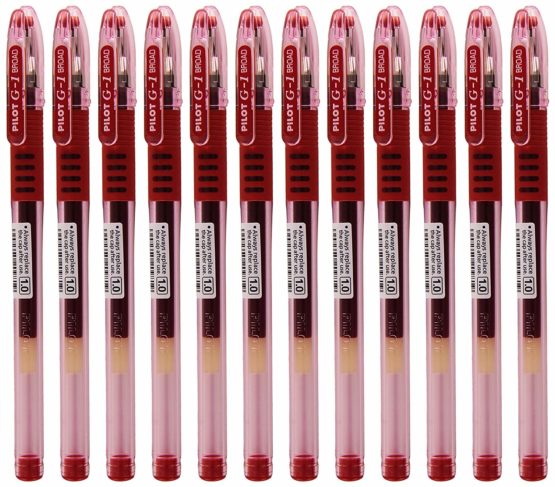 G110 Grip Gel Rollerball 1.0 mm (Box of 12) - Red