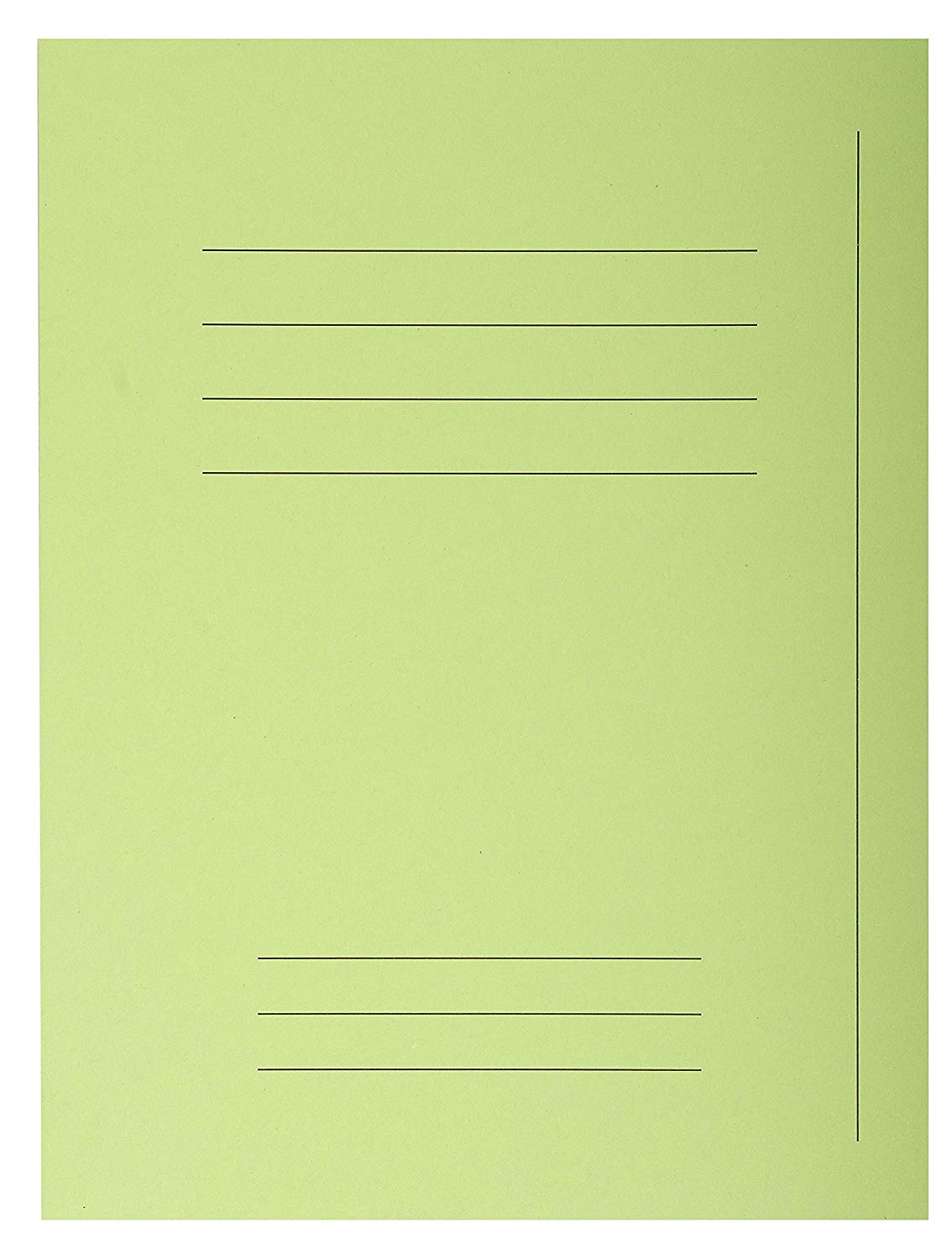 Exacompta, Ref 435000E, Forever Printed Square Cut Folder, 240 x 320mm in Size, Suitable for Storing A4 Documents - Image 3