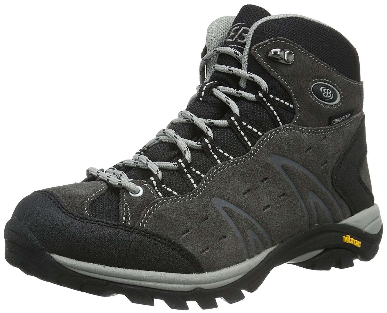 Brütting Unisex Adults' Mount Bona High High Rise Hiking Shoes, Grey, 5 UK