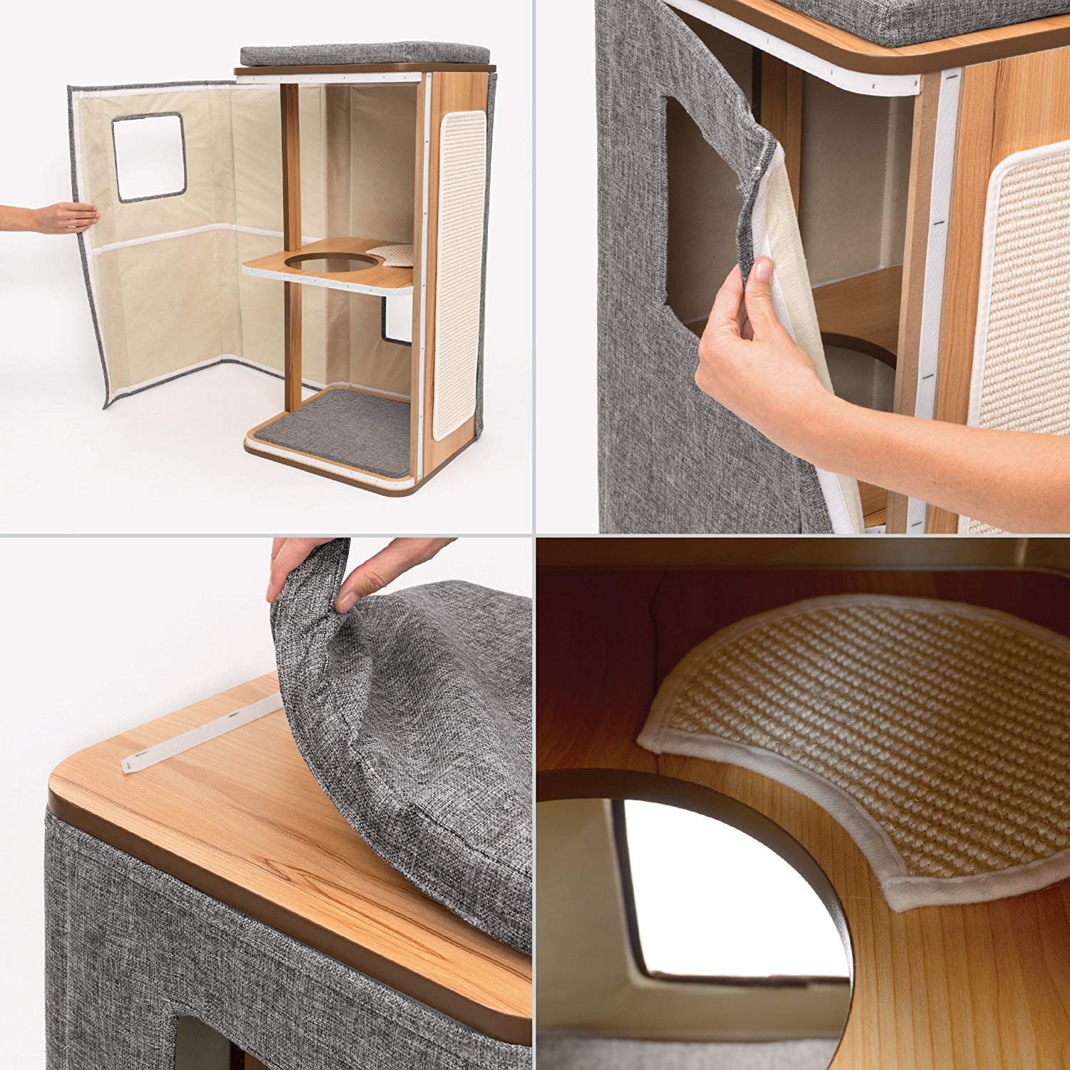 Vesper Cubo Tower, Grey - Image 4