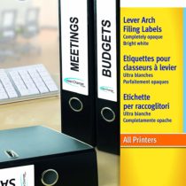 Avery L4760-25 175x Spine Labels for Ring Binders 192 x 38 mm White for Laser Printers