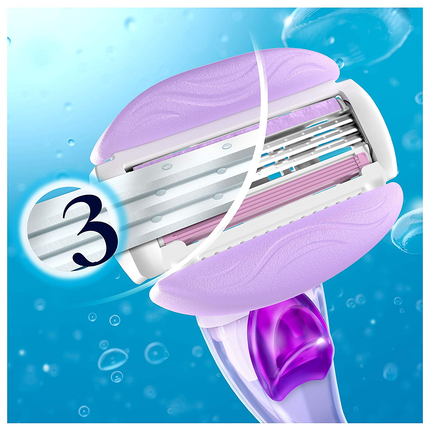 Gillette Venus Breeze Blades, 4 count (Pack of 1) - Image 4