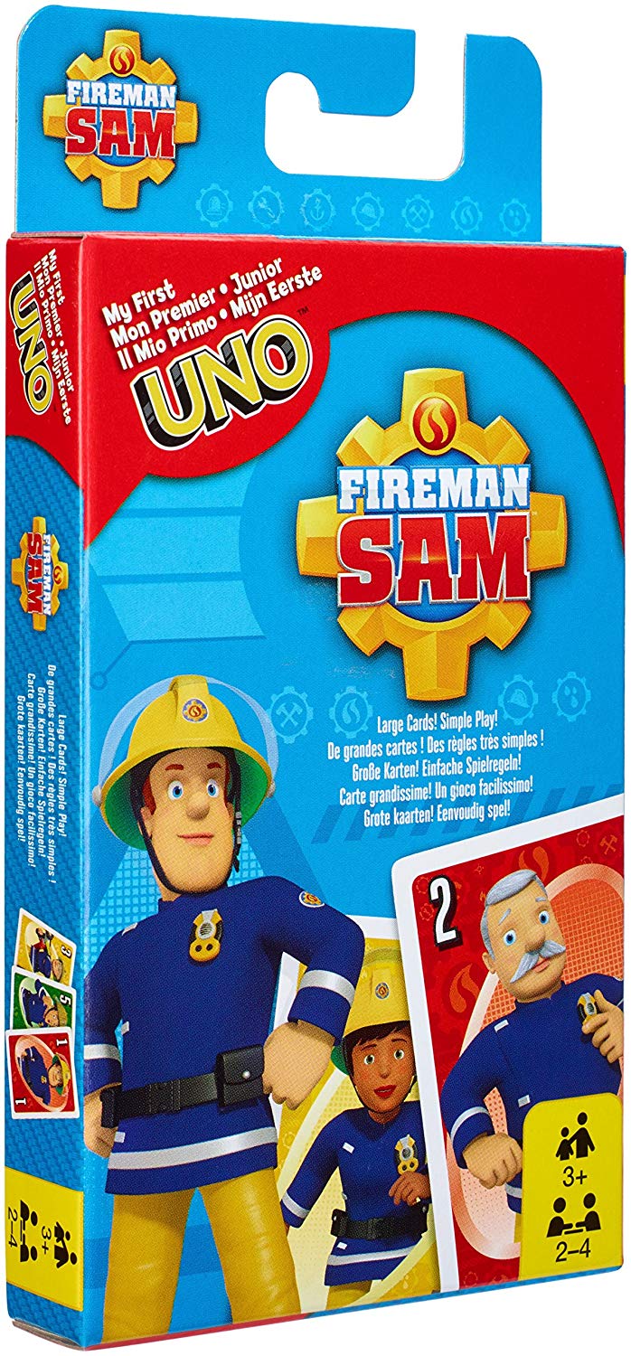 Uno Junior - Fireman Sam Playing Card Game, Multicolor, 0 - Image 4