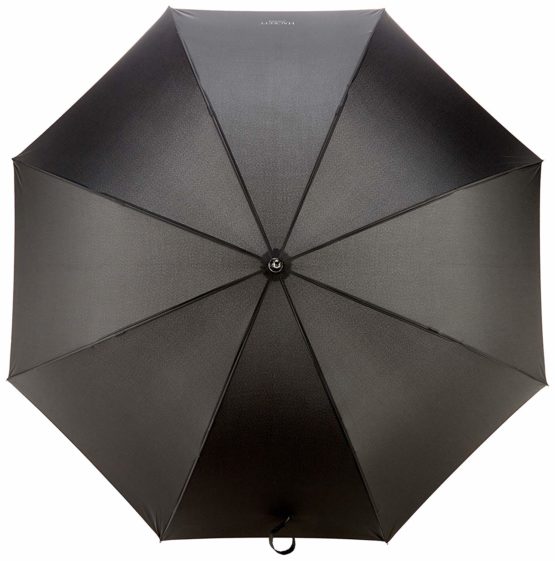 Hackett London Men's Plain Walking UMB Umbrella, Black (Black 999), one Size - Image 2