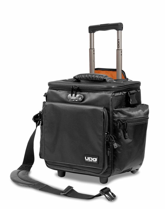 UDG Ultimate SlingBag Trolley DeLuxe Black, Orange inside MKII U9981BL/OR