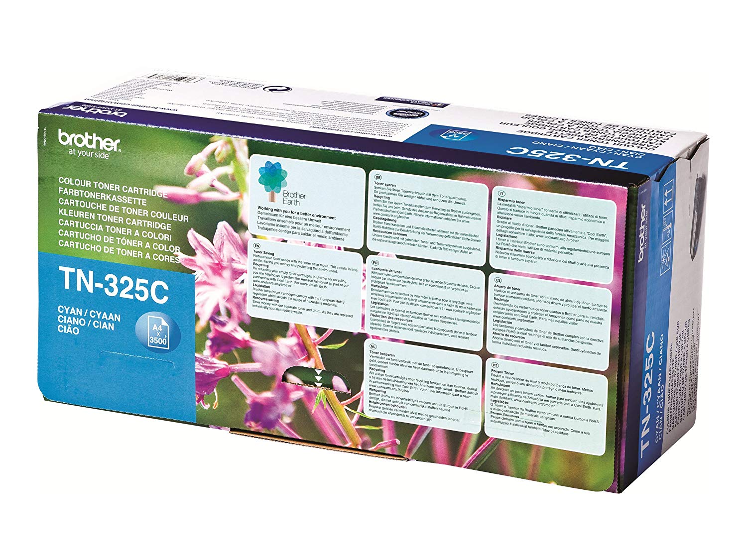 Brother TN325C Toner - Cyan, High Yield - Image 3