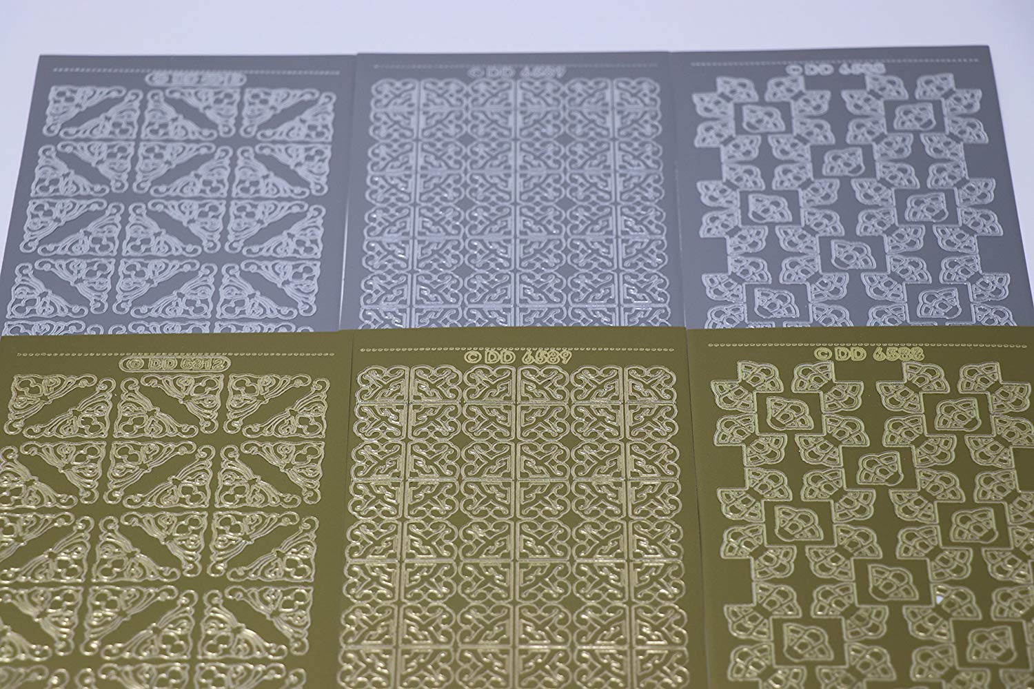 Creative Products CPD_1004 Craftstickers Borders & Corners, Stickers, Multi-Colour, 23 x 10 x 1 cm - Image 2