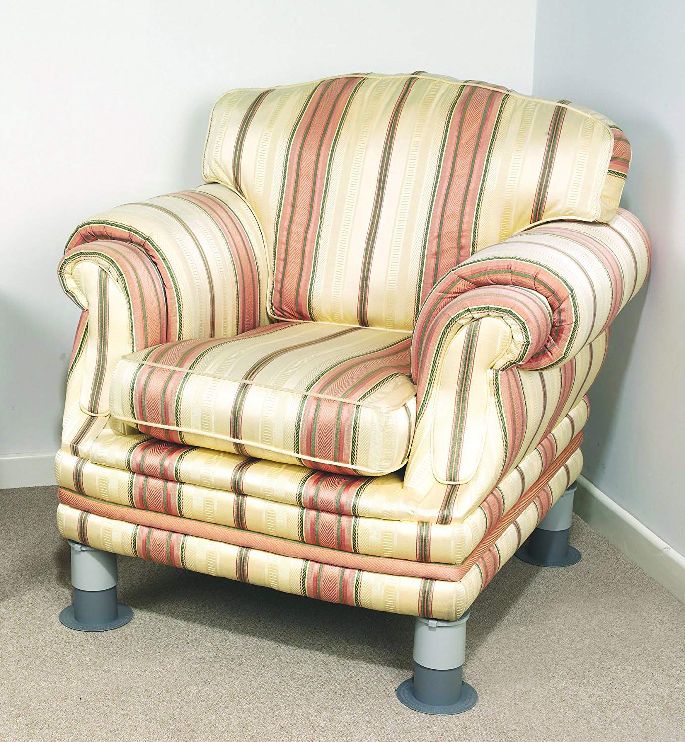 NRS Healthcare Medici Furniture Raisers Height Adjustable Pack of 4