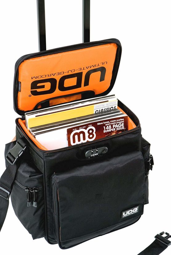 UDG Ultimate SlingBag Trolley DeLuxe Black, Orange inside MKII U9981BL/OR - Image 4