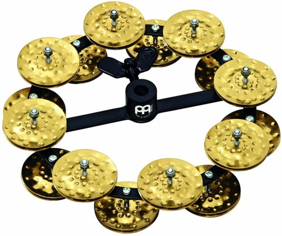 Meinl Headliner Series Double Row Hihat Tambourines with Hammered Brass Jingles
