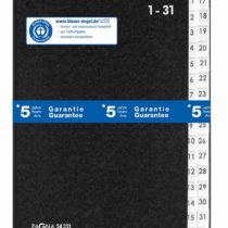 Durable Pagna Expanding Bring Forward A4 File with Pressboard Pages and PVC Tabs 1-31