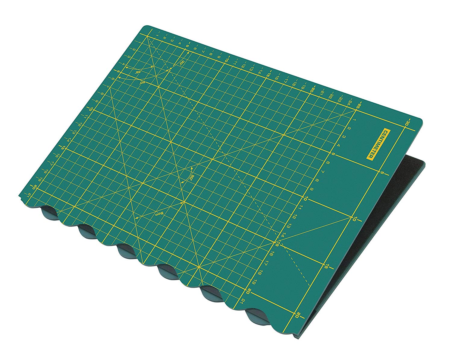 (L) OLFA FCM-A2 - Plancha de Corte plegables 630x450x2,5mm (Verde), Green, 61L x 0.5W cm - Image 3