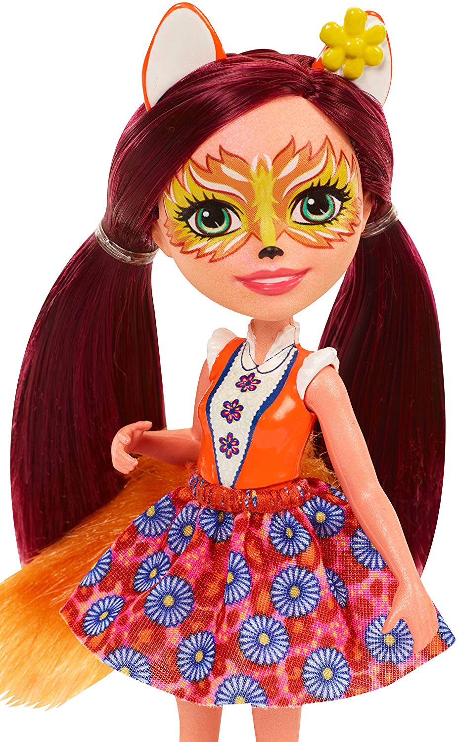 Enchantimals DVH89 Felicity Fox Doll, Brown,red, 6 inches - Image 3