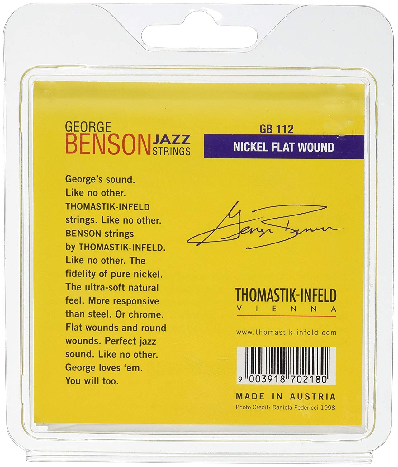Thomastik 676657 George Benson Flatwound (12-53/14-55)12-53 Natural, Nickel, 0.012 - Image 2