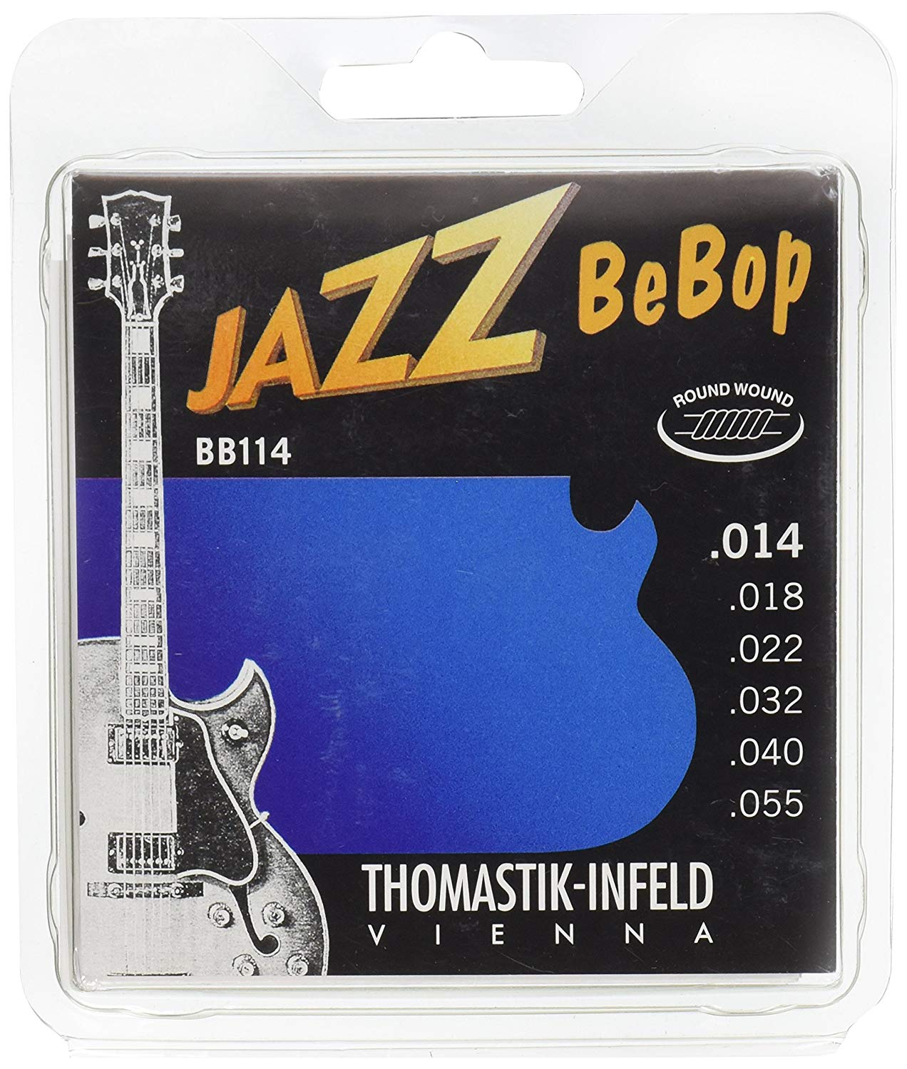 Thomastik Jazz BeBop Series, 11-47/12-50/13-53/14-55, 14-55, natural