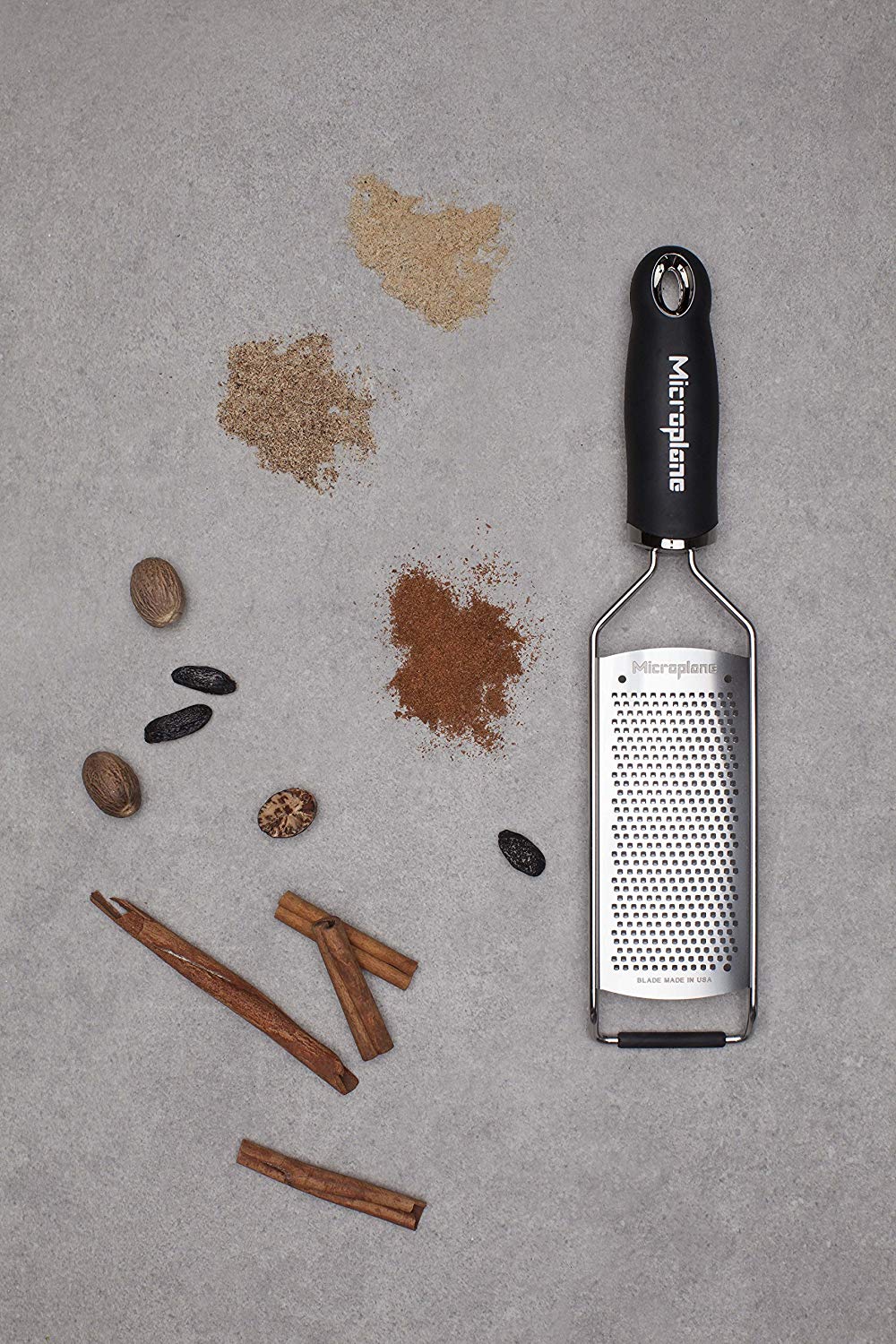 Microplane Kitchen Grater Fine for Hard Cheese Citrus Fruits, Garlic, Chili - Image 3