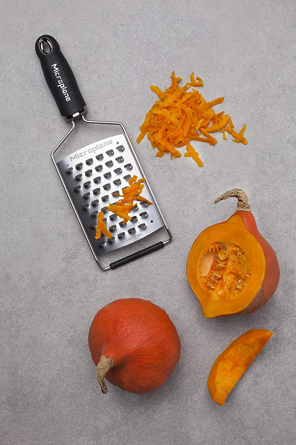 Microplane Kitchen Grater XL Ultra-coarse for Potato Cheese, Cabbage, Cucumber and Pumpkin with Stainless Steel Blade - Made in USA - Image 3