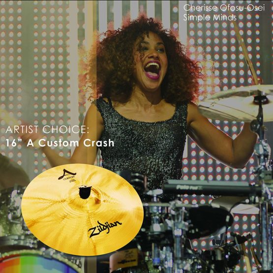 Zildjian A Custom Series - 16 Inch Crash Cymbal - Brilliant finish - Image 2