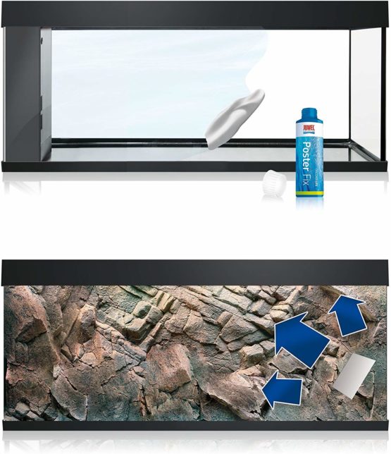 Juwel Background Poster 3 Decor for Aquarium 100 x 50 cm Black/White Size L - Image 4