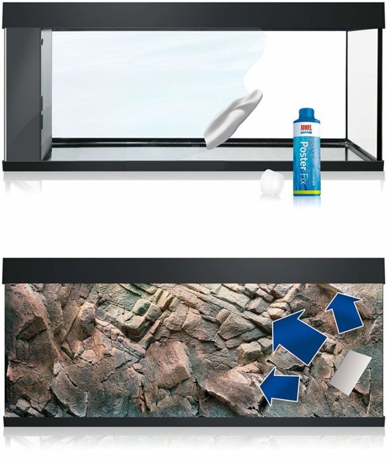 Juwel Background Poster 3 Decor for Aquarium 60 x 150 cm black/white Size XL - Image 4