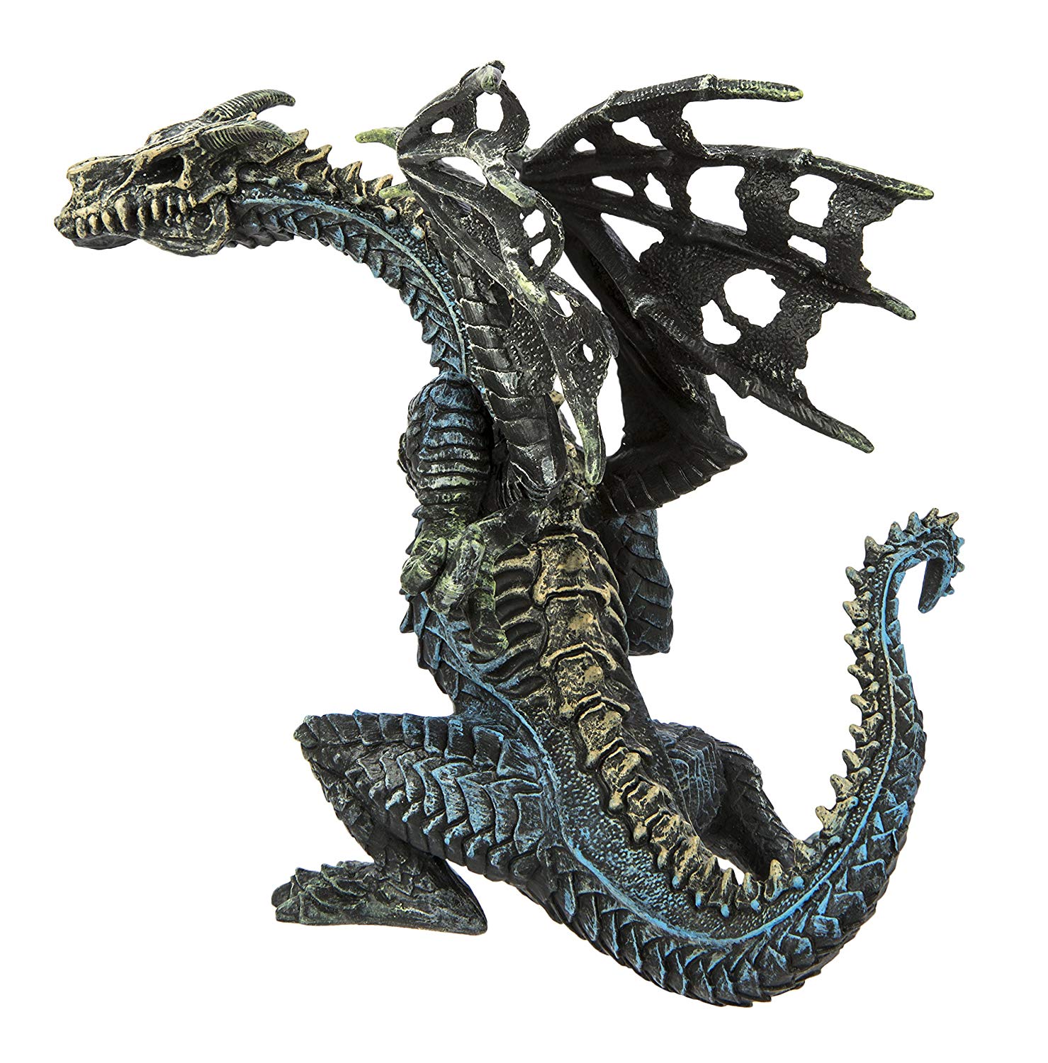 Safari S10132 Ghost Dragon, Blue,green,grey,white, 5.5 inches tall, 5.75 inches long - Image 4
