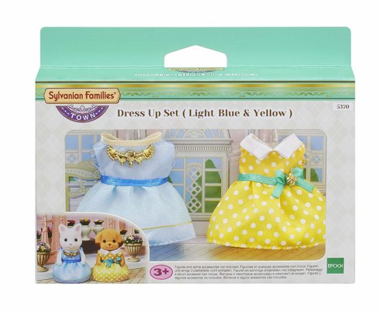 Sylvanian Families Town - Dress Up Set (Light Blue & Yellow) - Image 2