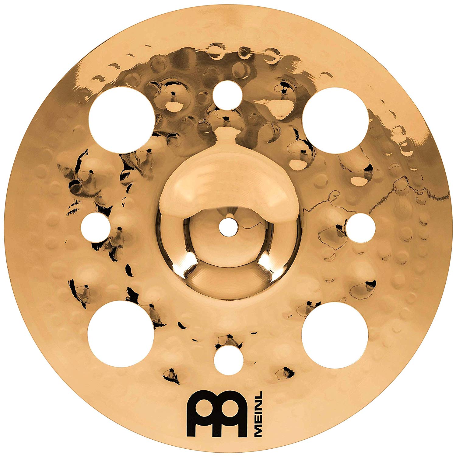 Meinl Cymbals Classics Custom Brilliant Trash Splash Cymbal 12 inch (Video) for Drum Set (30,48cm) B12 Bronze - Image 2