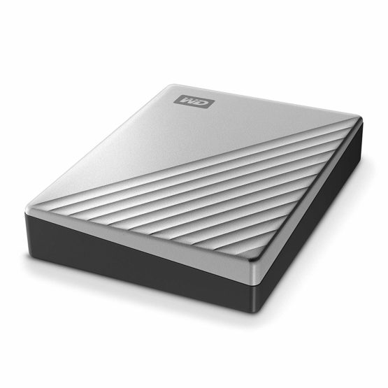 WD 4TB My Passport Ultra for Mac, USB-C ready Silver - Image 4
