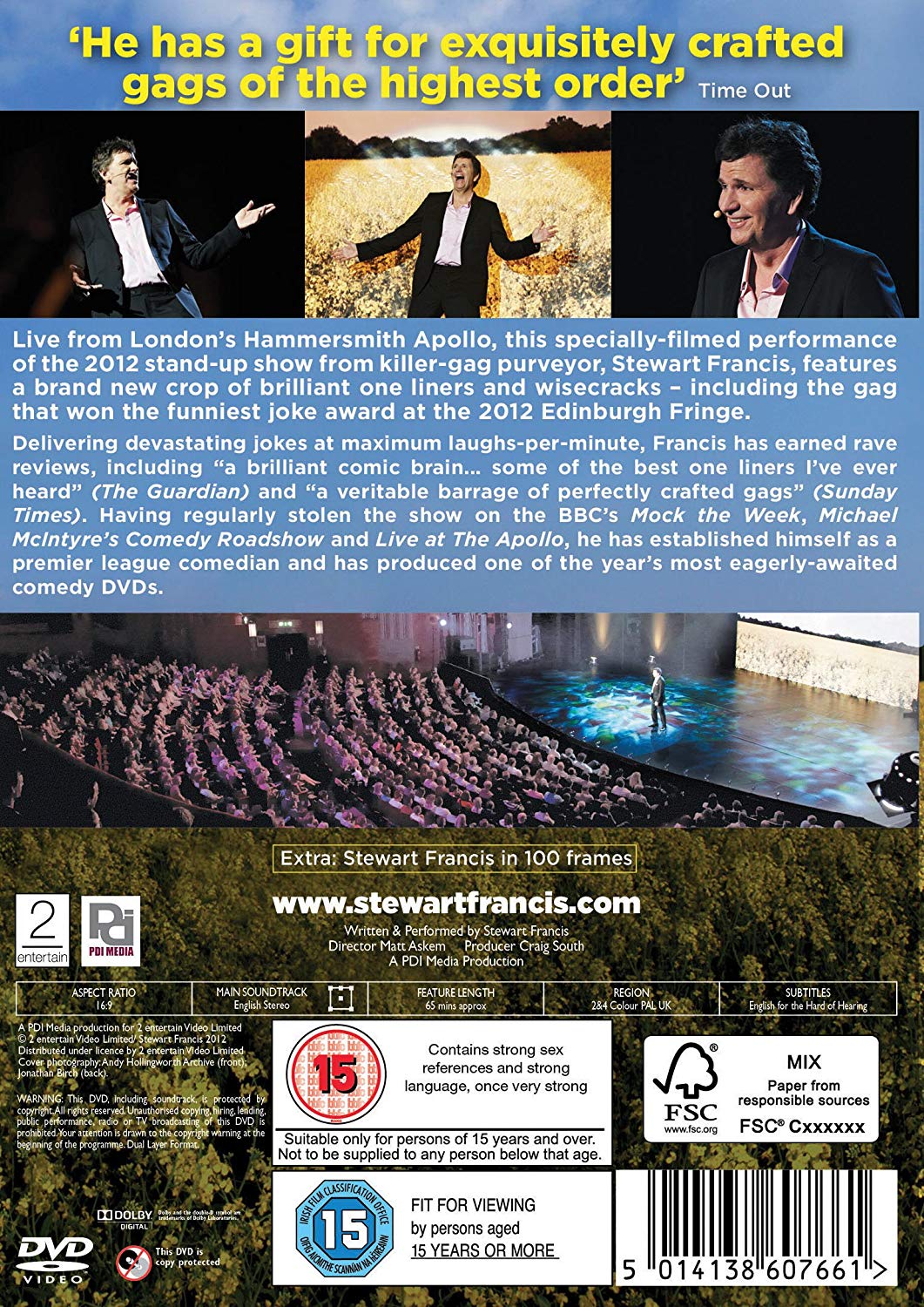 Stewart Francis Live: Outstanding in His Field - Image 3