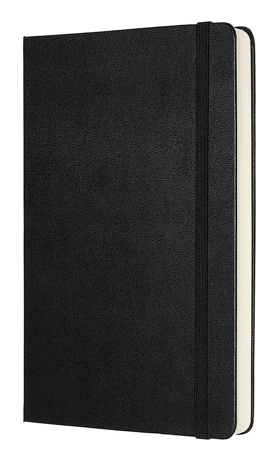 Moleskine, Classic Expanded Plain Paper Notebook, Hard Cover and Elastic Closure Journal, Color Black, Size Large 13 x 21 A5 - Image 3