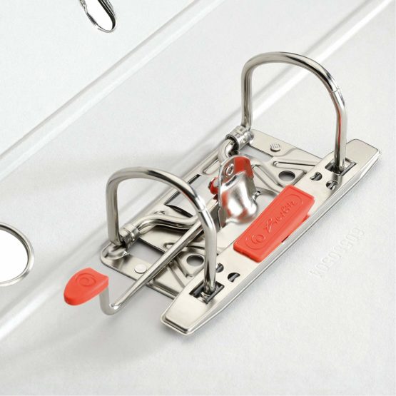 Herlitz max Protect A4 5cm Lever Arch File - White (5 Pieces) - Image 3