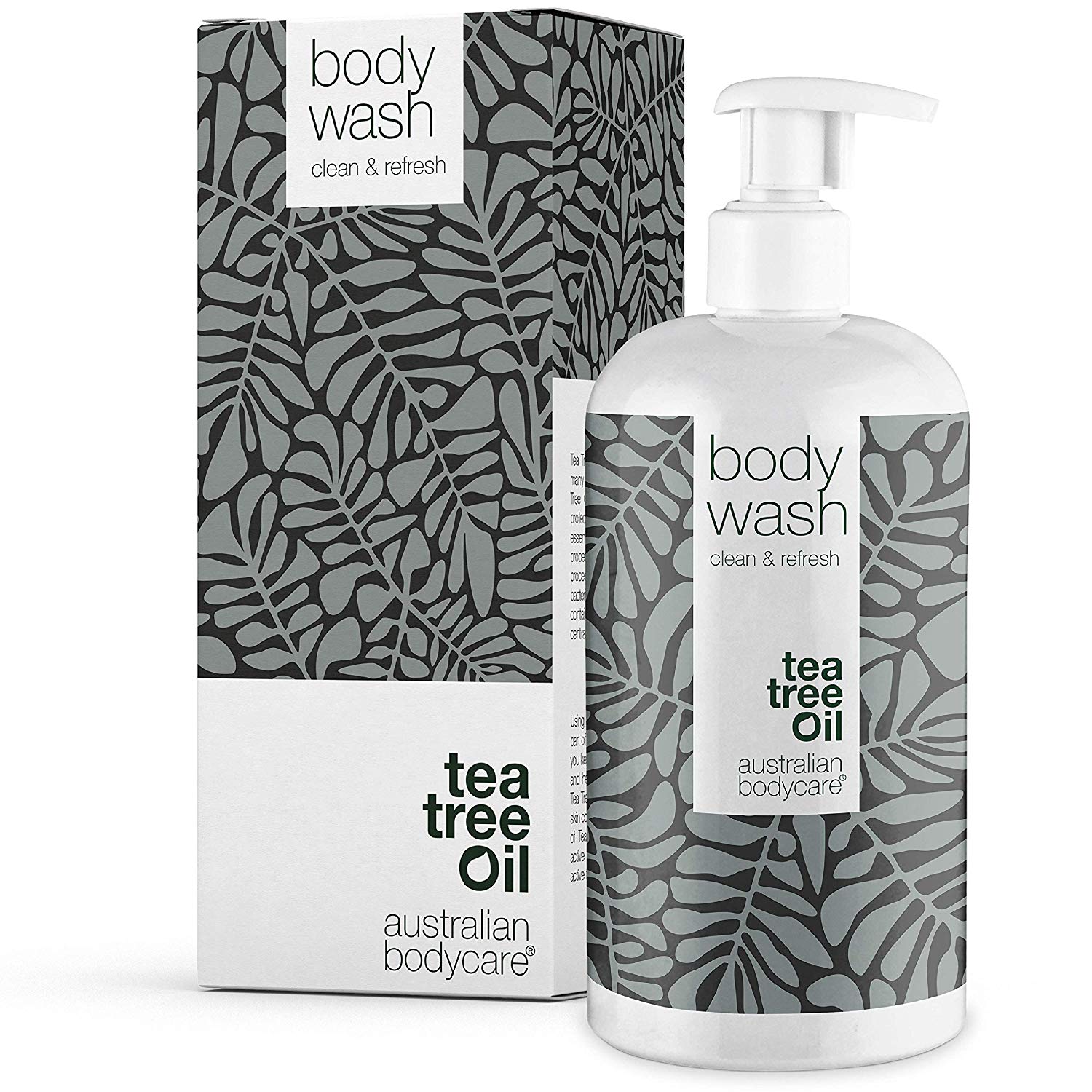 Shower Gel with 4-Terpineol known from Tea Tree Oil, Body Wash helps Pimples, Athlete's Foot, Ringworm, Jock Itch, Acne