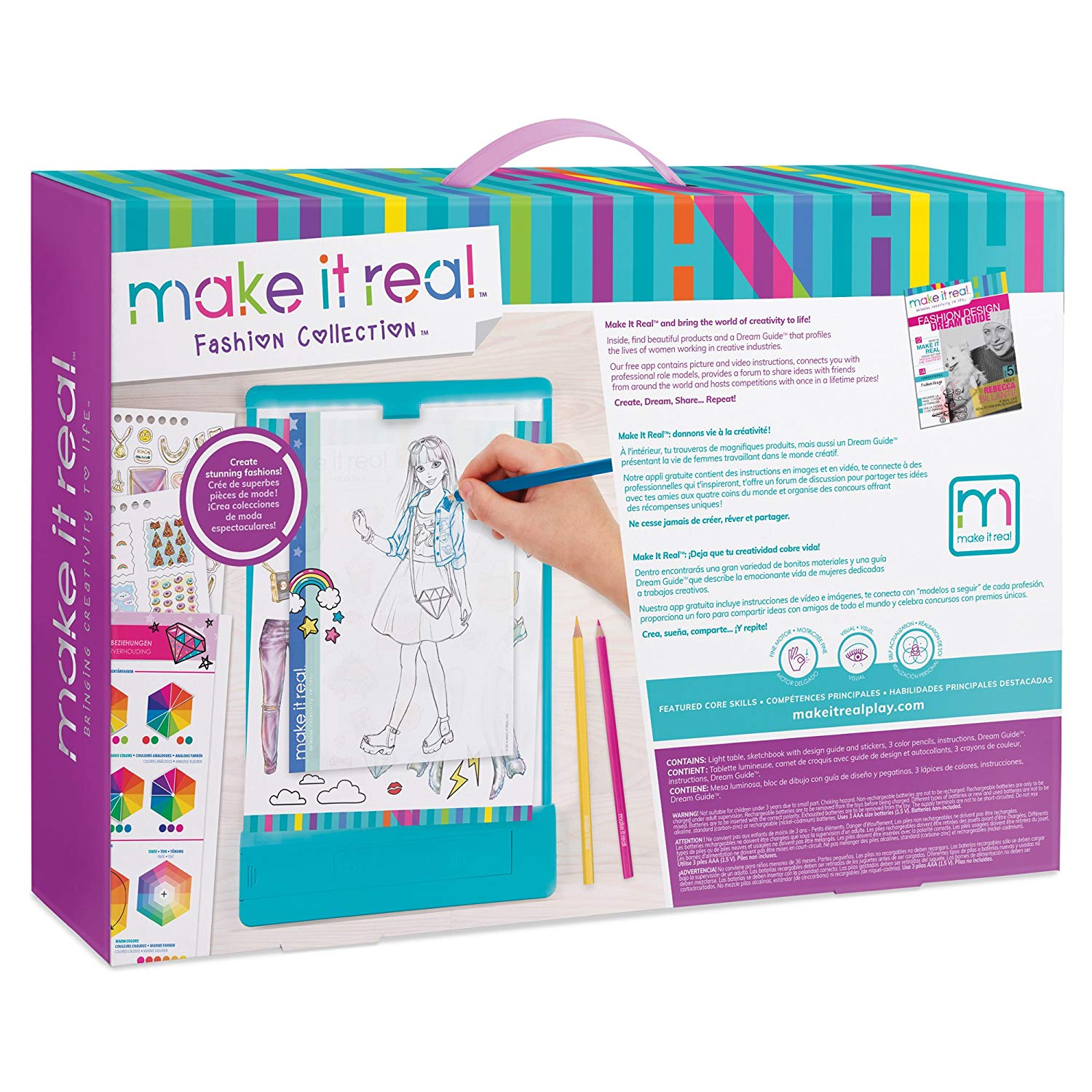 Make It Real Fashion Design Tracing Light Table