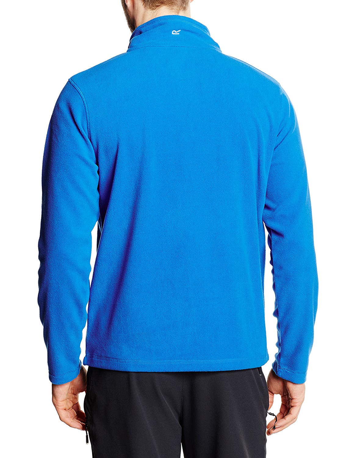 Regatta Mens Thompson Fleece Anti-Pill Midlayer Top Oxford Blue/Navy, 3XL - Image 2