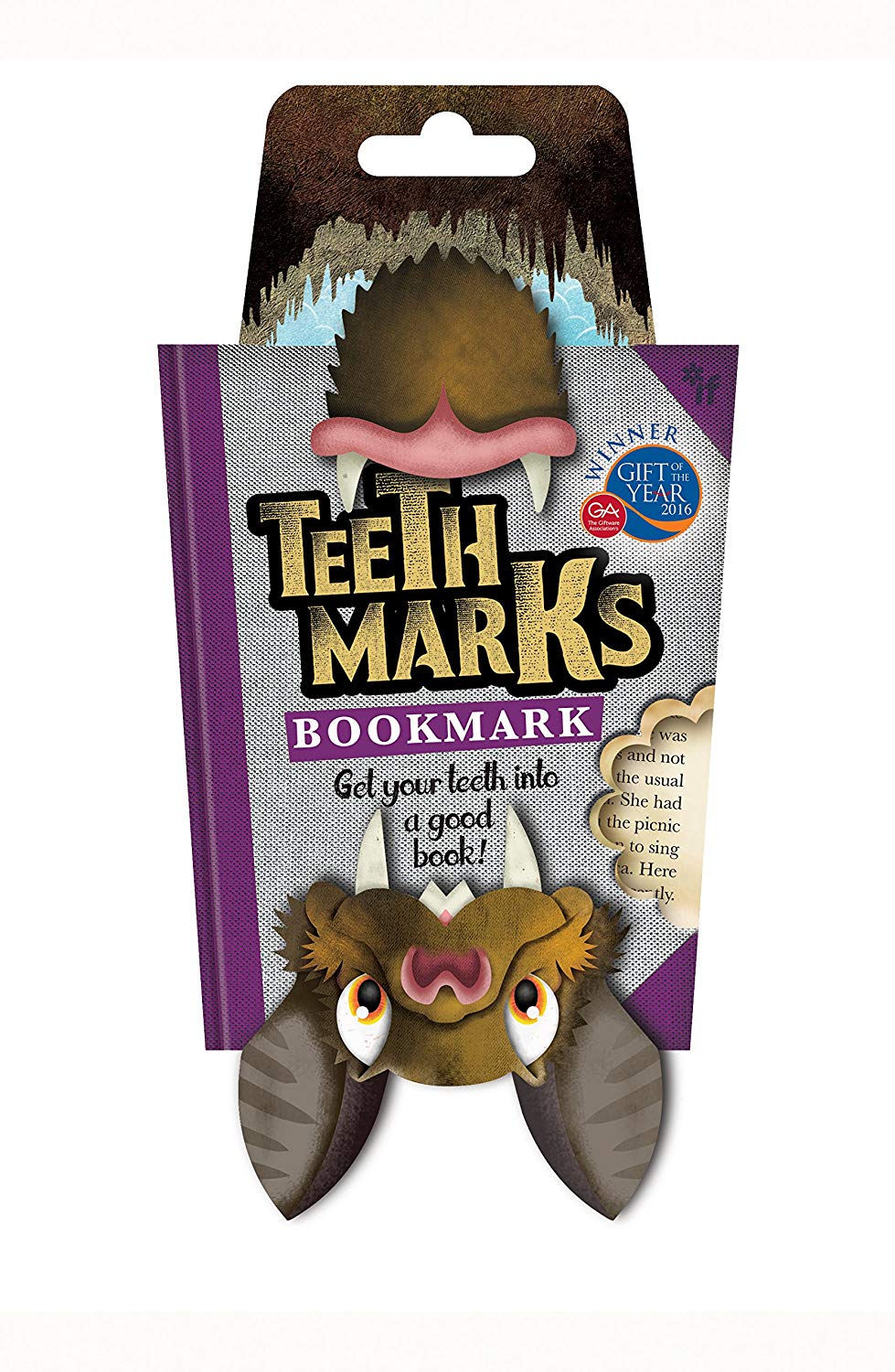 Teeth Marks - zakĹadka zÄbowa - Nietoperz, black - Image 2