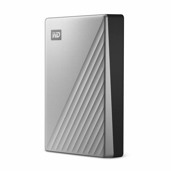 WD 4TB My Passport Ultra for Mac, USB-C ready Silver - Image 2