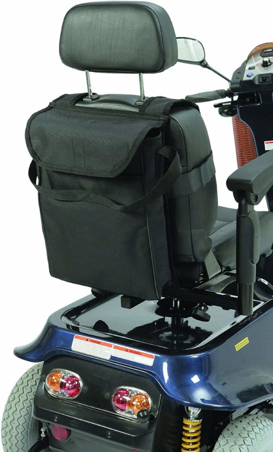 Drive Mobility Scooter Overseat Saddle Bag in, Black