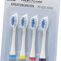 Proficare Accessory Set for PC-EZS 3000 Pack of 4 Replacement Toothbrushes
