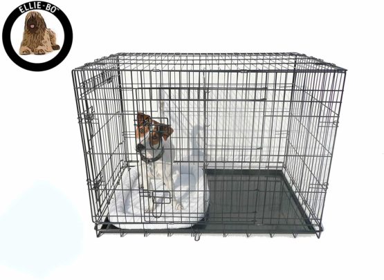 Ellie-Bo Silver Divider for 24 inch Small Dog Crate Cage - Image 2